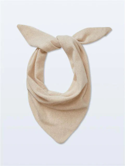 Cashmere Neckerchief - Natural Heather