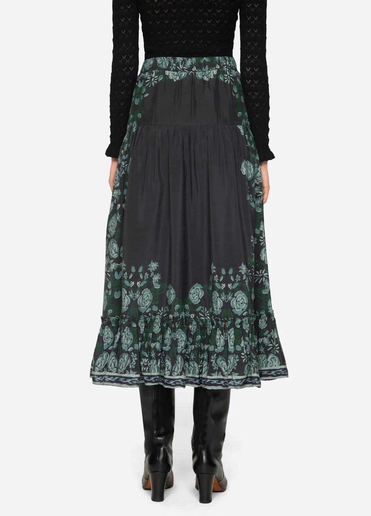 Tulla Print Midi Skirt - Multi