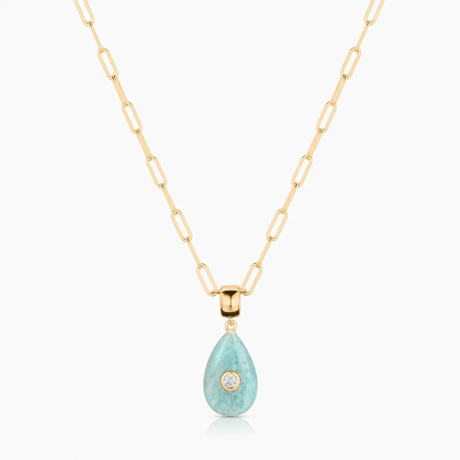 Bardot Amazonite Bail Charm