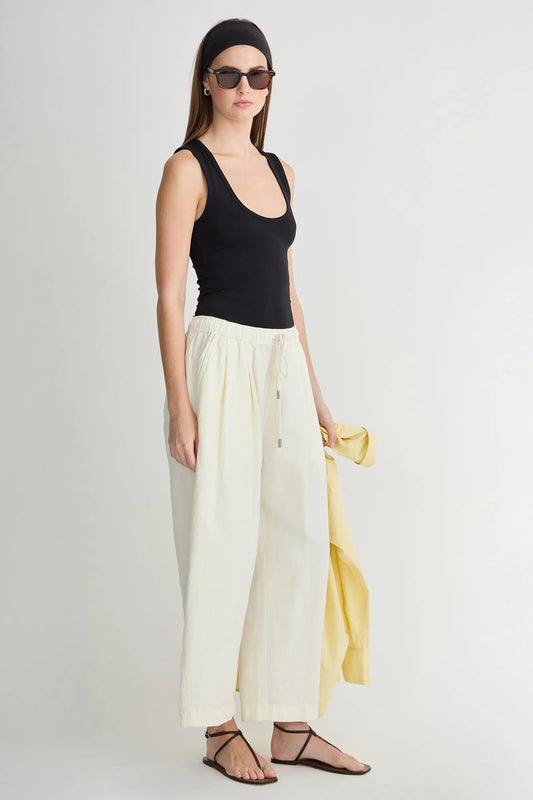 Everyday Pull-On Pant - Cream