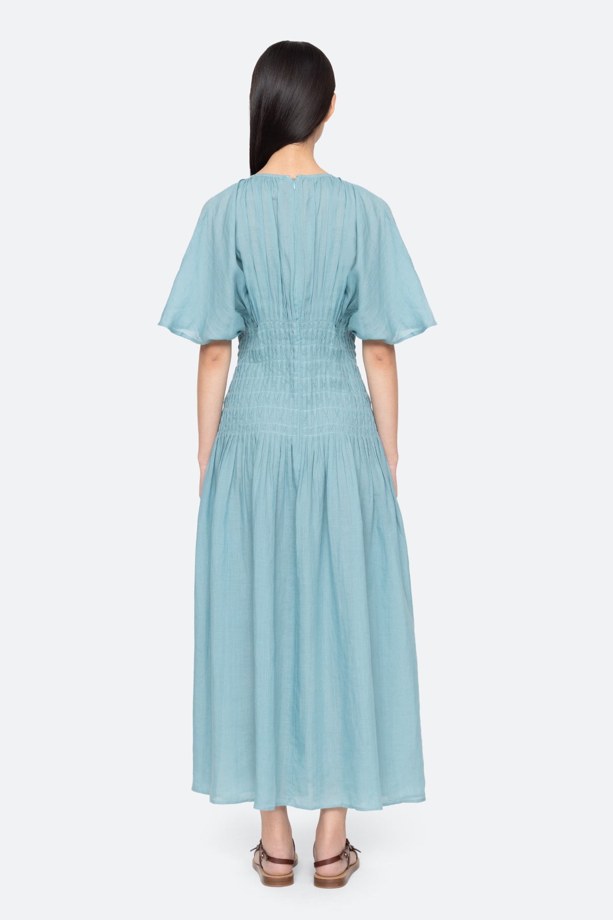 Violet Dress - Blue