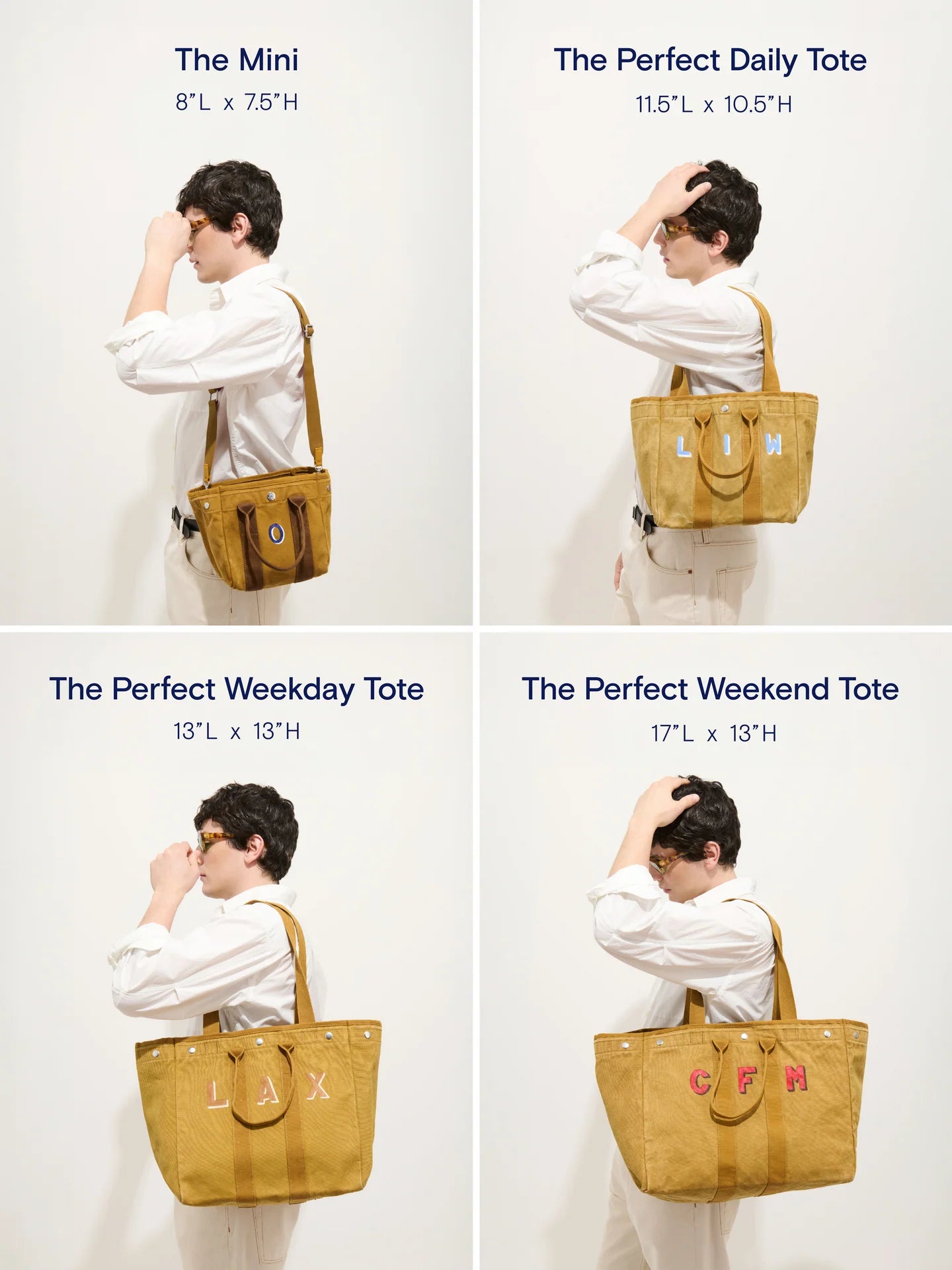The Perfect Weekday Tote - Cunningham Blue
