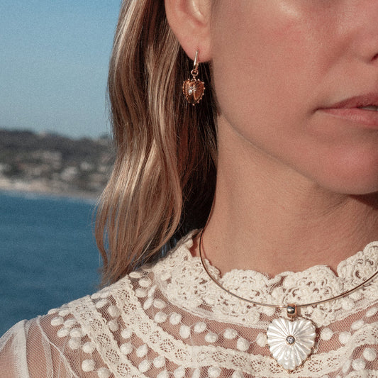 Isabel Tiger's Eye Earrings