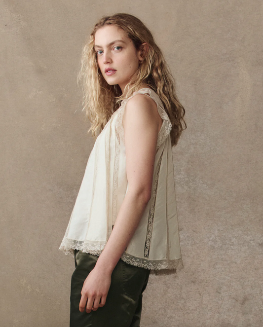 The Keepsake Lace Shell Top