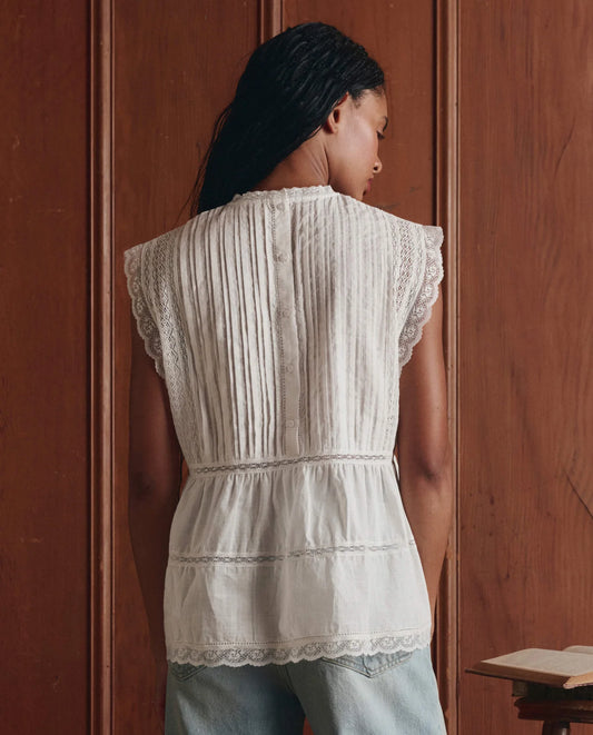 The Sonnet Top - True White