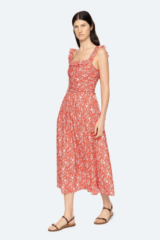 Lucille Liberty Midi Dress
