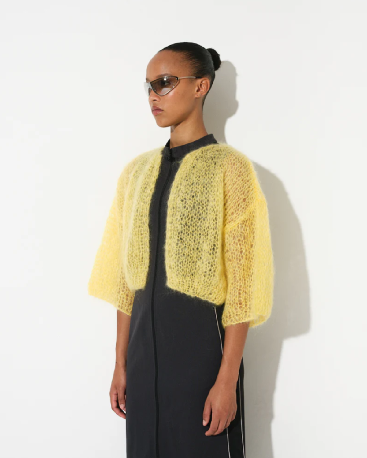 Mohair Light Short Sleeve - Yellow