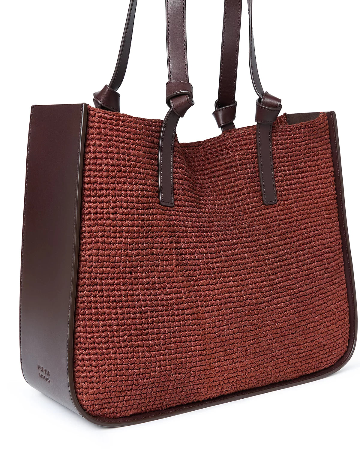 Turned Out Tote- Espresso Chestnut