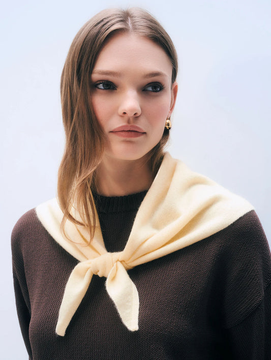 Cashmere Neckerchief - Lemonade