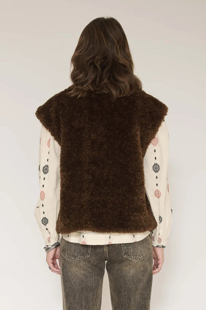 Gina Vest - Brown