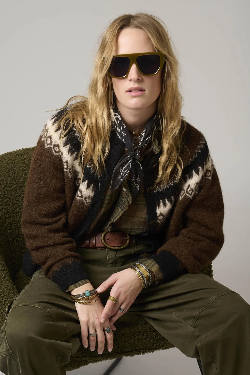 Kmona Sweater - Brown