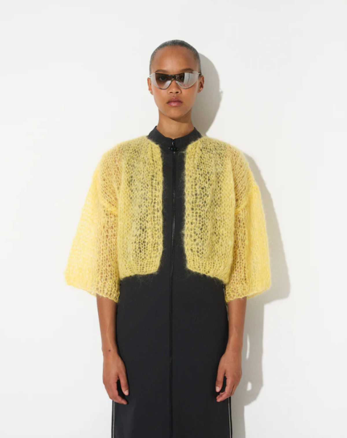 Mohair Light Short Sleeve - Yellow