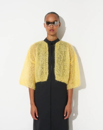 Mohair Light Short Sleeve - Yellow