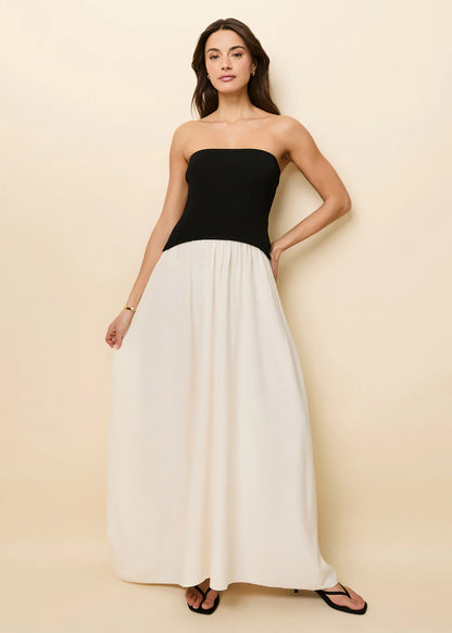 The Strapless Soglio Dress