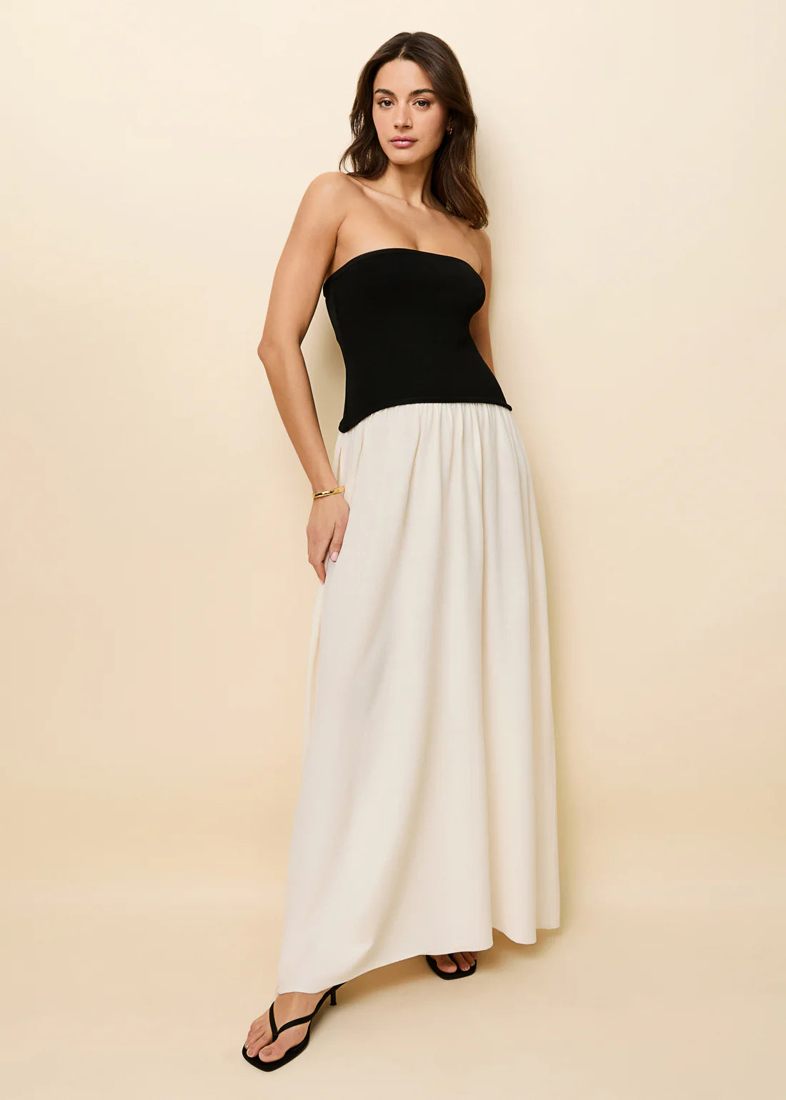 The Strapless Soglio Dress
