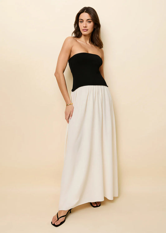 The Strapless Soglio Dress