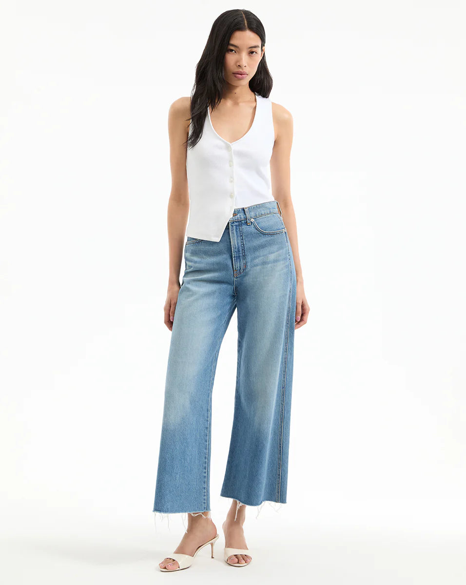 Taylor Cropped High Rise Wide