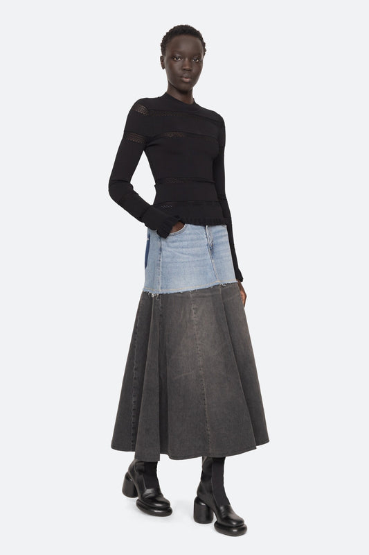 Devon Knit L/SLV Top