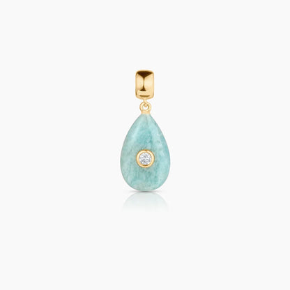Bardot Amazonite Bail Charm