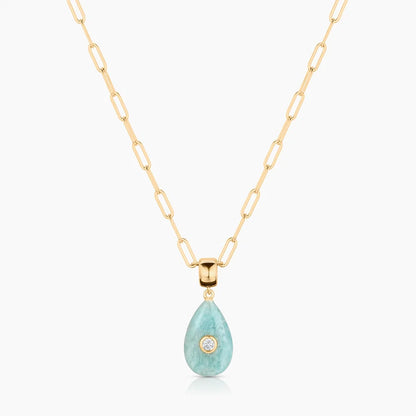 Bardot Amazonite Bail Charm