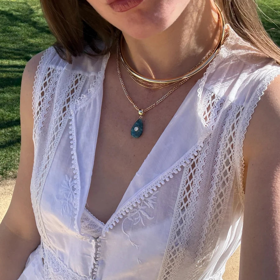 Bardot Apatite Bail Charm