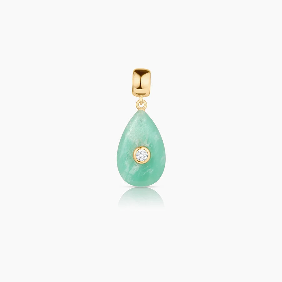 Bardot Chrysoprase Bail Charm