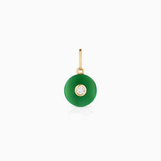 Bon Bon Green Jade Charm