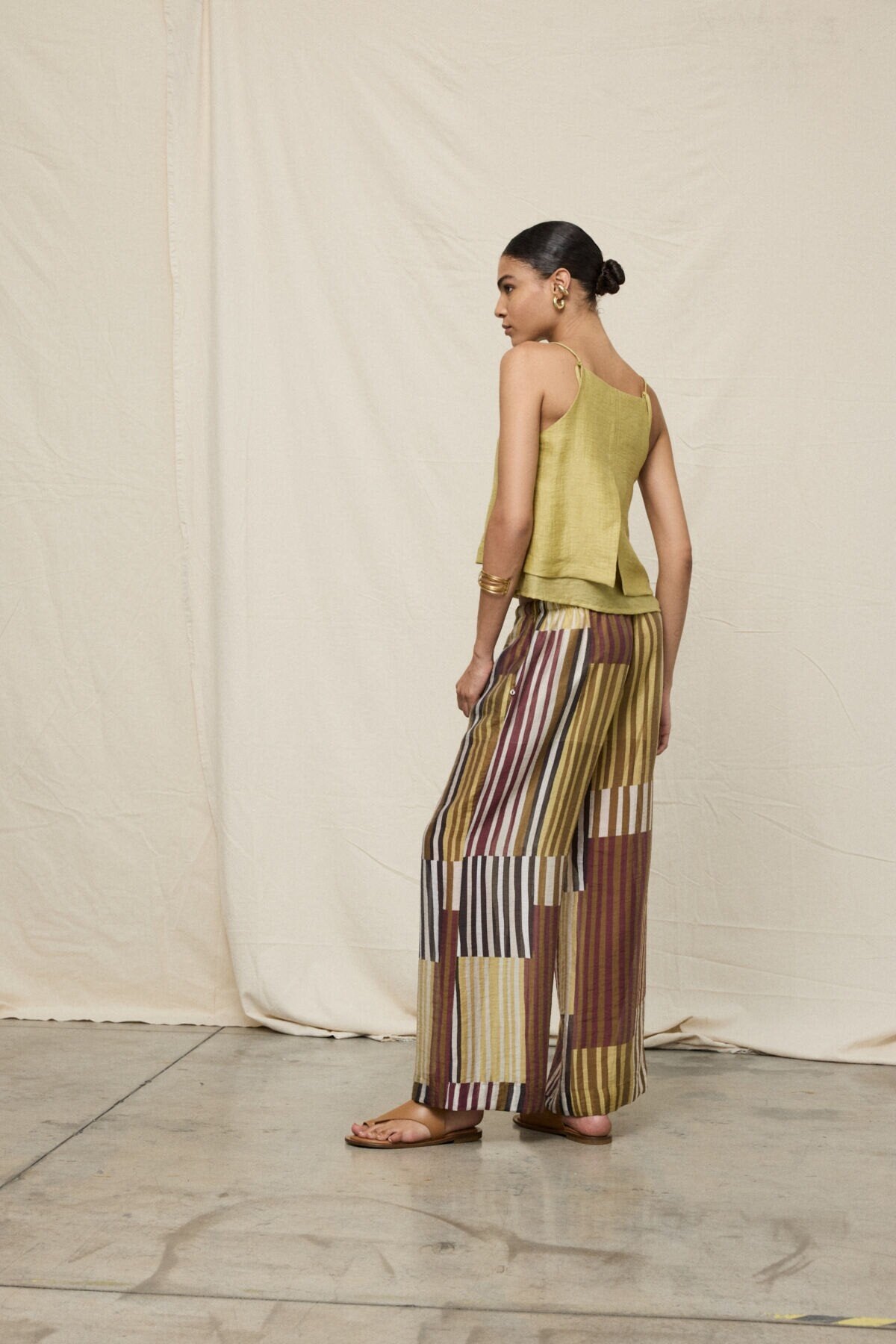 Striped Palazzo Pants