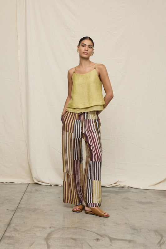 Striped Palazzo Pants