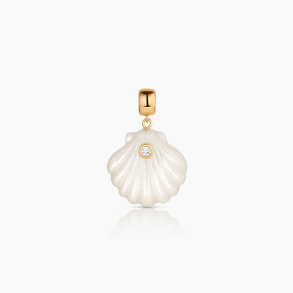 Coquille Mother of Pearl Shell Charm