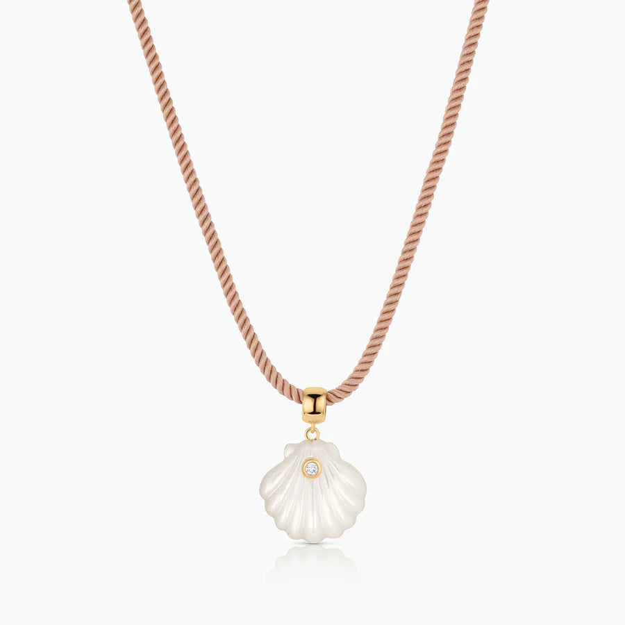 Coquille Mother of Pearl Shell Charm