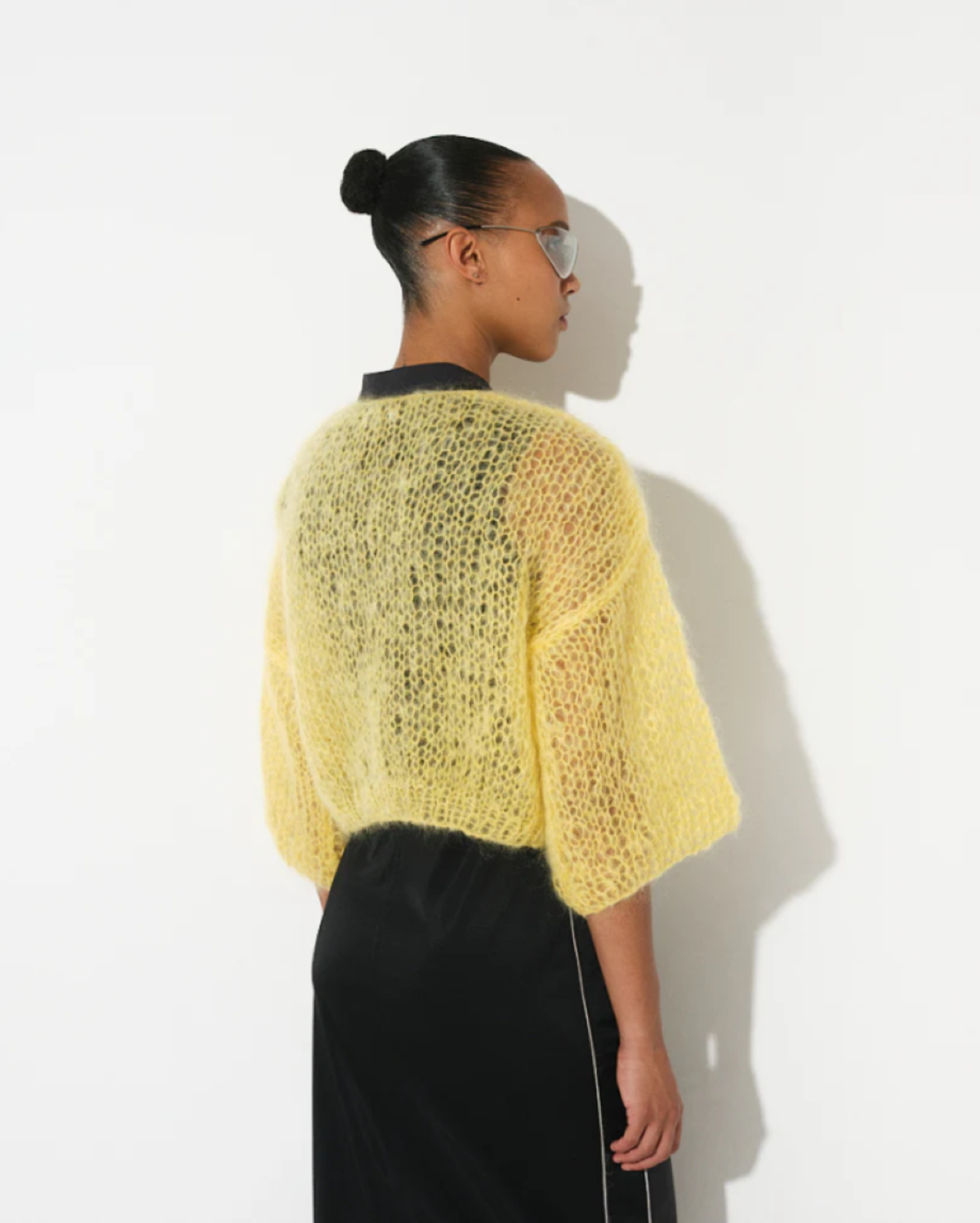 Mohair Light Short Sleeve - Yellow