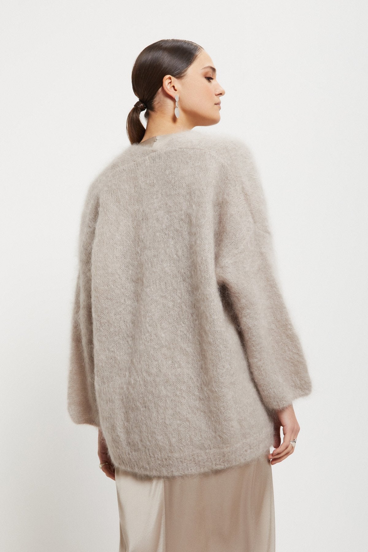 Mohair Wool Cardigan