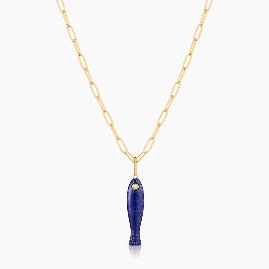 Fortuna Lapis Fish Charm
