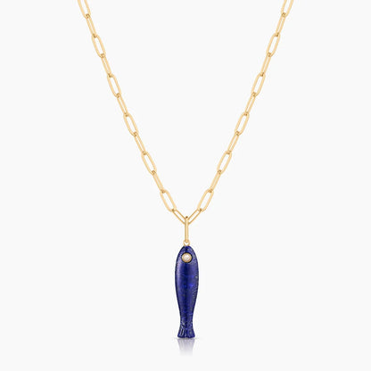 Fortuna Lapis Fish Charm