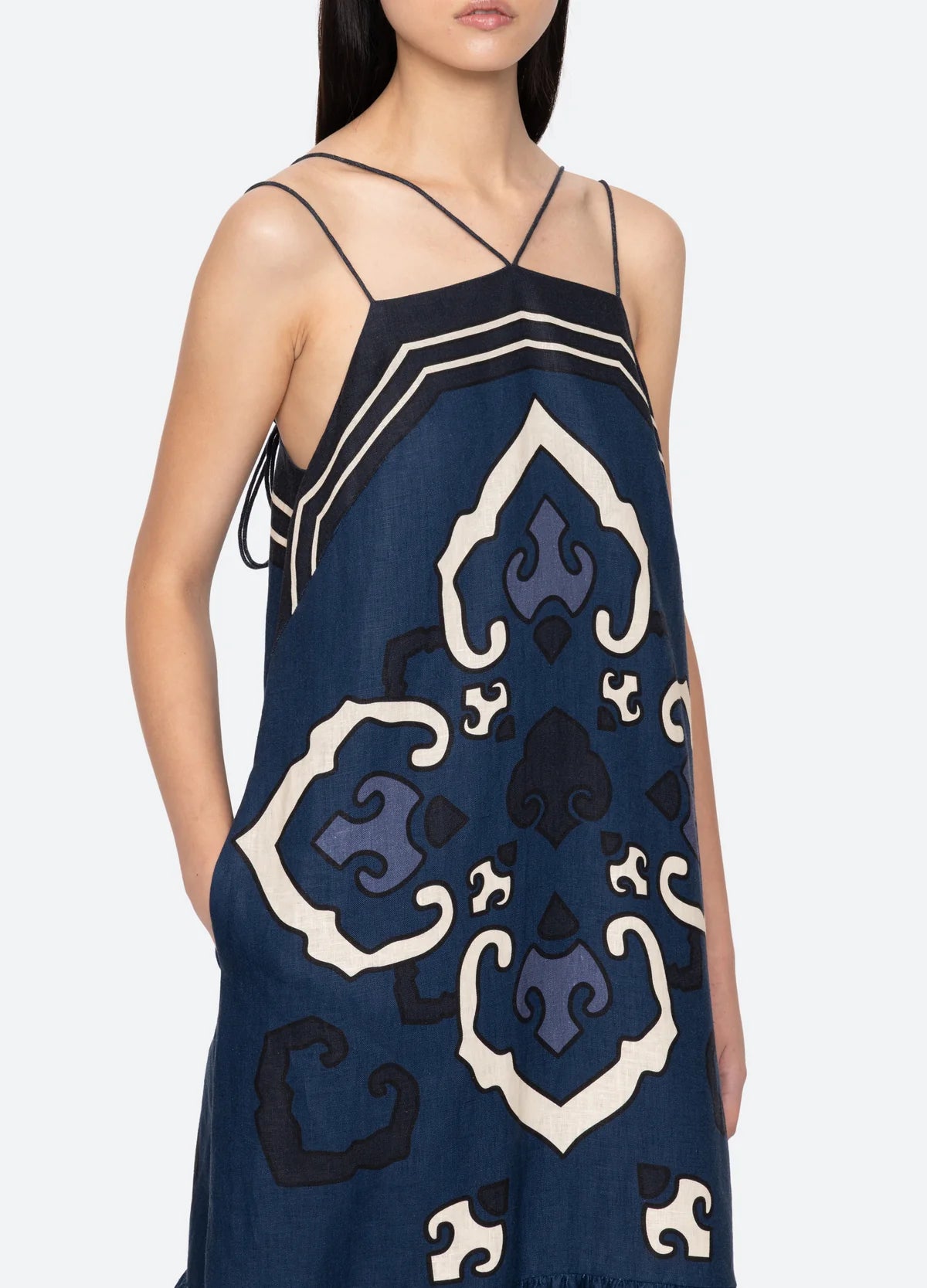 Blaise Dress - Navy