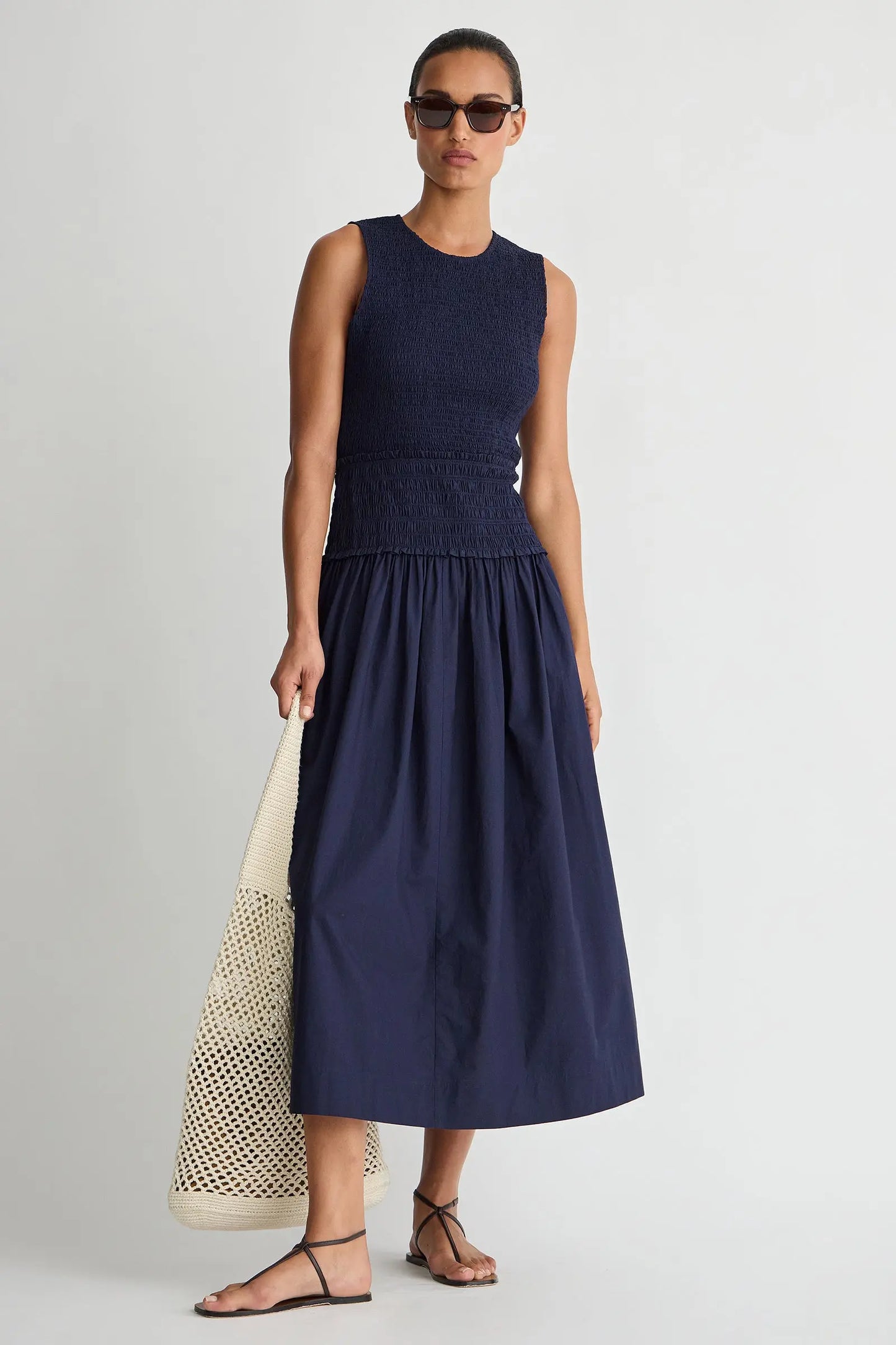 Siempre Tank Maxi - Navy