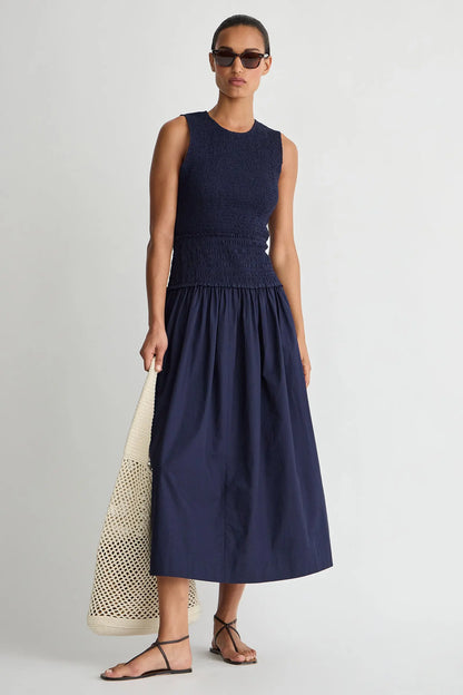 Siempre Tank Maxi - Navy