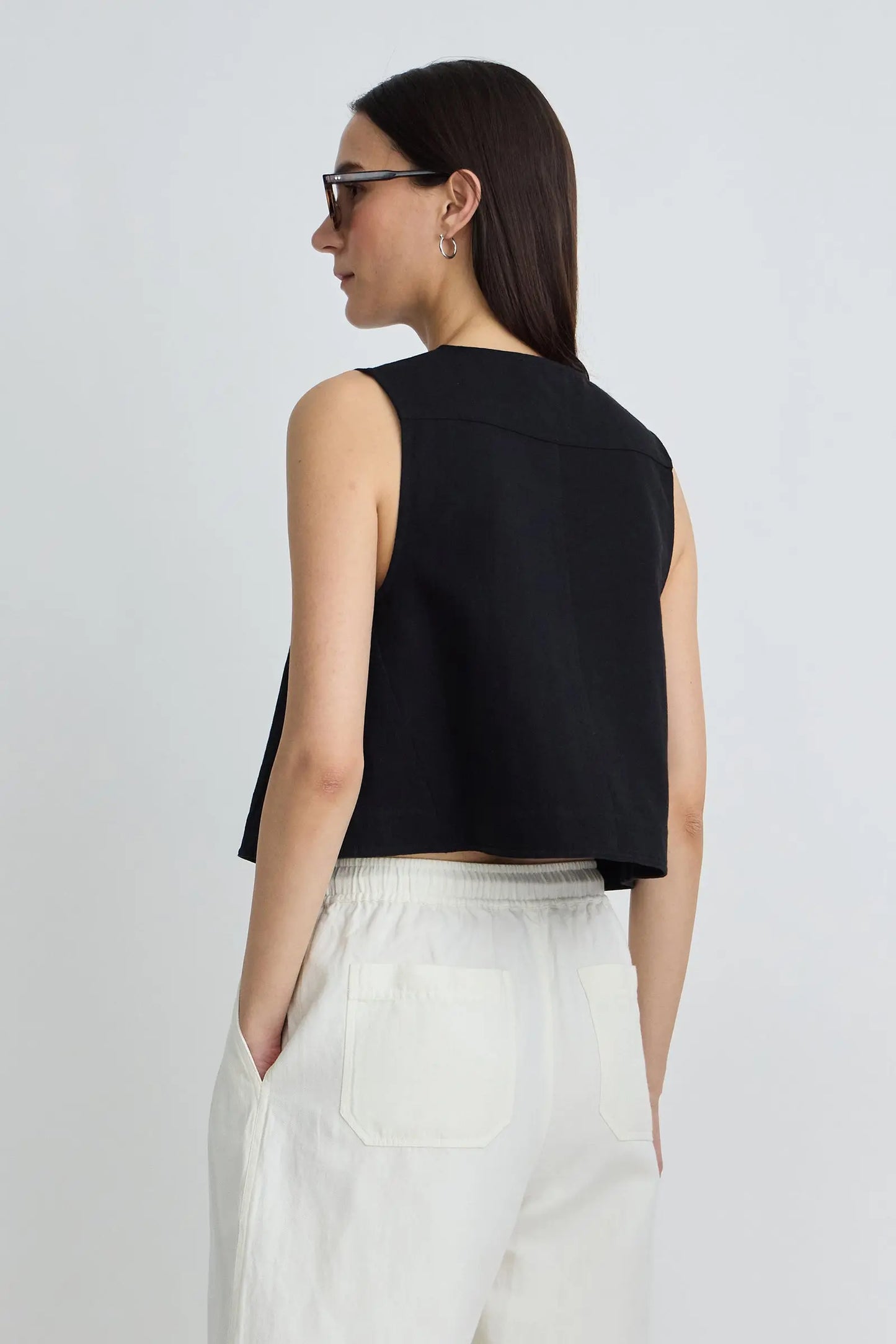 Godet Tank - Black