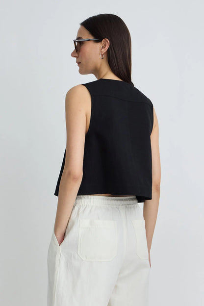 Godet Tank - Black
