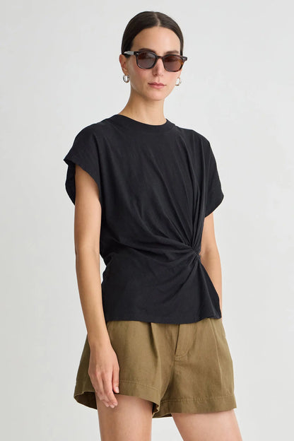 Volta Twist Top - Black