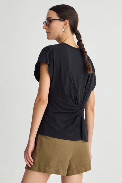 Volta Twist Top - Black