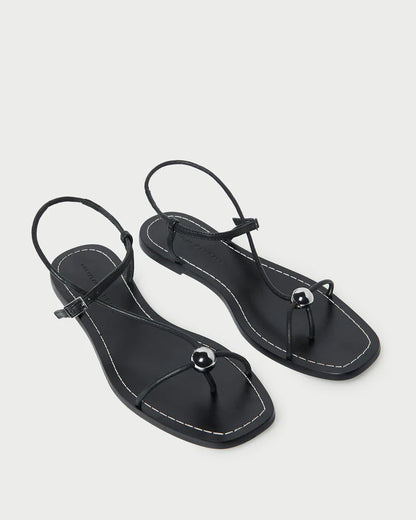 Lara Black Sandal
