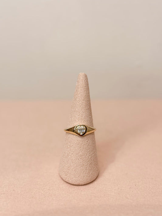 Heart Pinky Ring