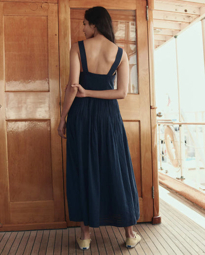 The Day Break Dress - Navy