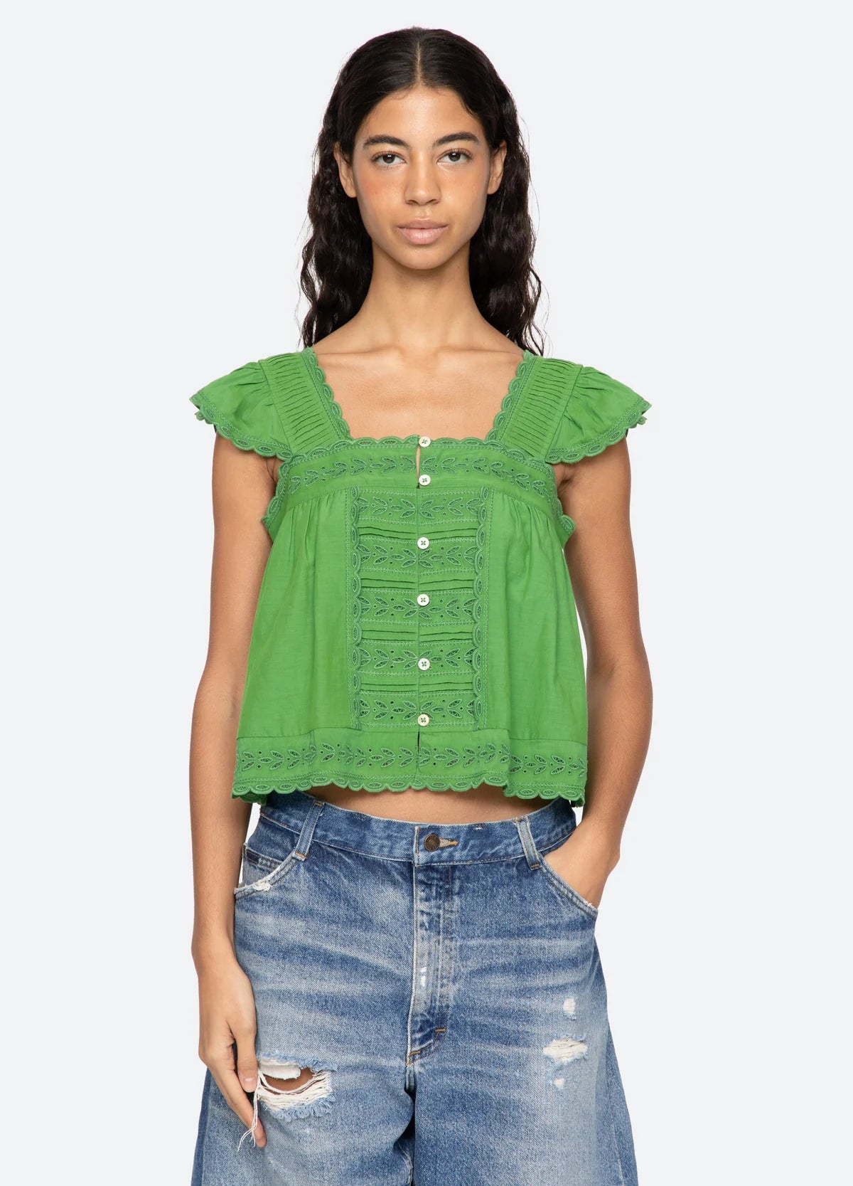 Eliza Top - Green