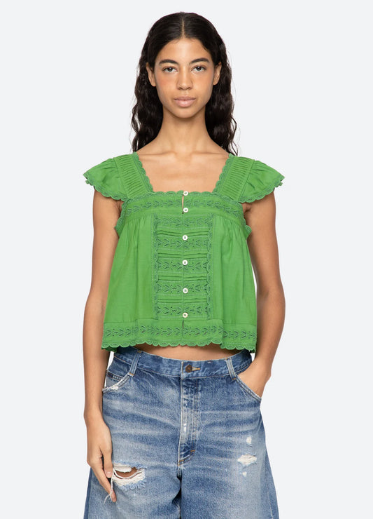Eliza Top - Green