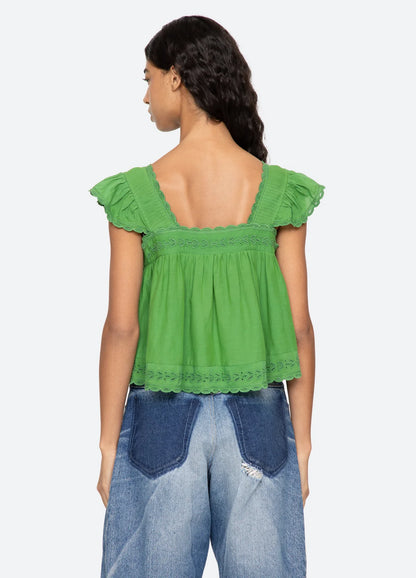 Eliza Top - Green