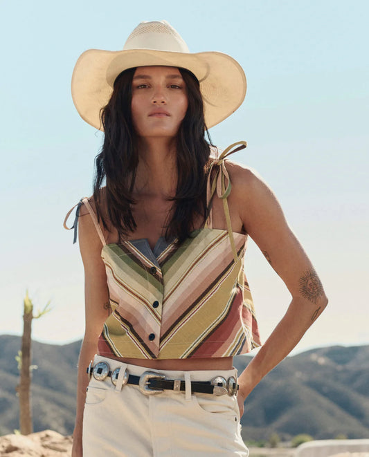 The Folio Tank - Davenport Stripe