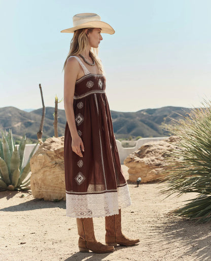 The Sparrow Dress - Chocolate